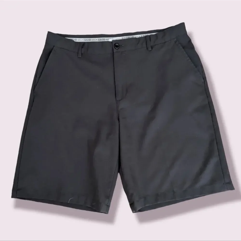 Izod Golf Men's Flat Front Shorts Size 36